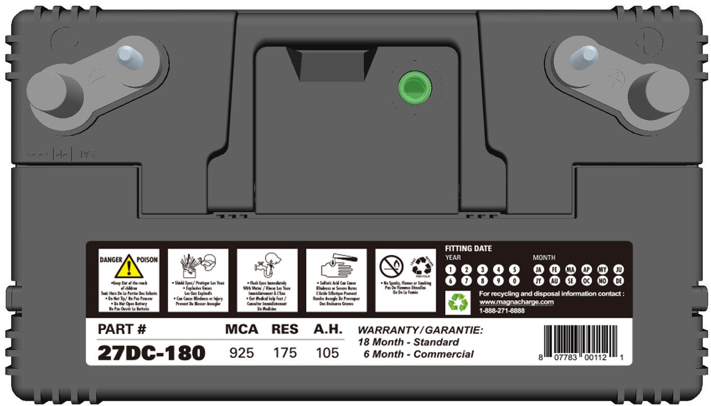 DC Series-12 Volt Deep Cycle