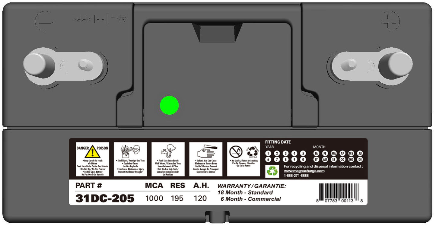 DC Series-12 Volt Deep Cycle