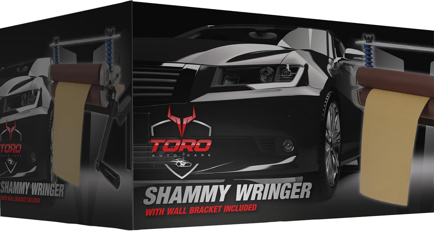 Heavy-Duty Chamois Wringer with Wall Mount