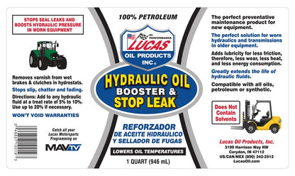 Lucas - Hydraulic Fluid Stop Leak