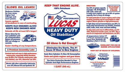 Lucas - Heavy Duty Oil Stabilizer