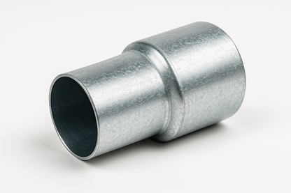 Galvanised Muffler Adaptor 1-3 / 4" i.d. x 2" o.d
