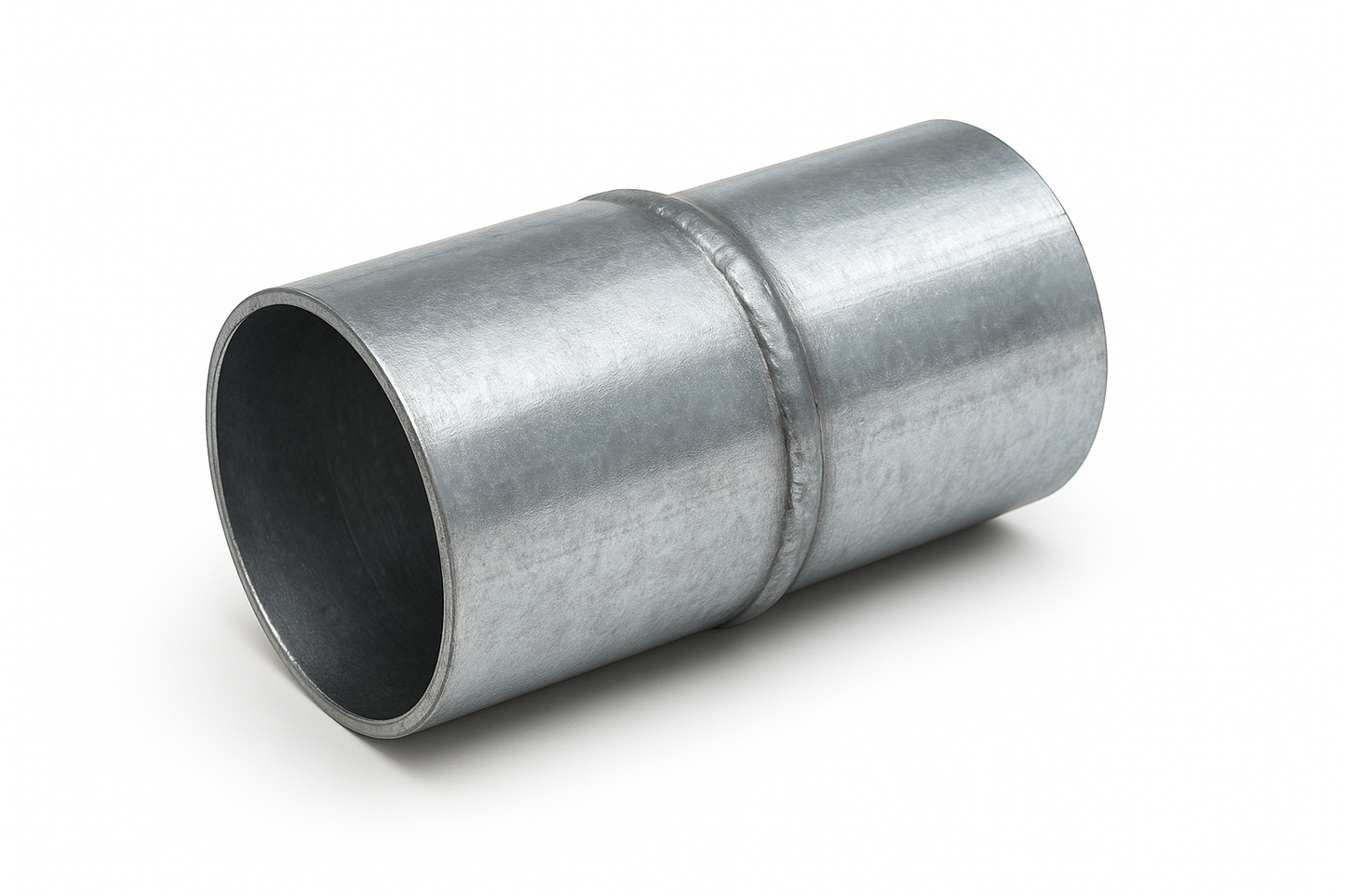 Galvanised Muffler Adaptor 1-7 / 8" i.d. x 1-7 / 8" i.d.