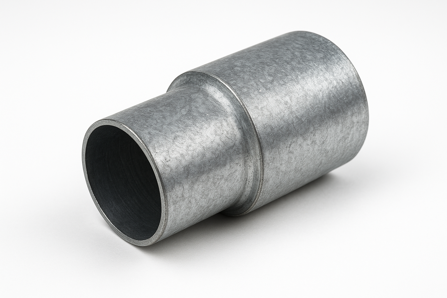Galvanized Muffler Adapter 2" I.D. x 1 13/16" O.D.