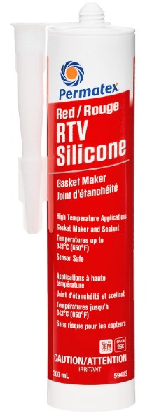Permatex - Red High Temp RTV Silicone